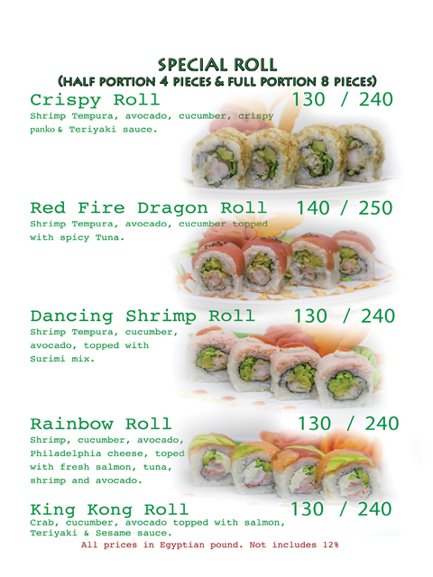 Menu Wasabi Sushi Bar & Lounge-7