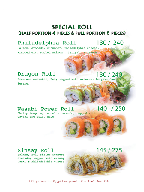 Menu Wasabi Sushi Bar & Lounge-9